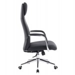 ΚΑΡΕΚΛΑ ΓΡΑΦΕΙΟΥ SONTY HM18354.01 ΜΑΥΡΟ PU ΔΕΡΜΑ--ΒΑΣΗ ΧΡΩΜΙΟΥ 64x68x125Υεκ