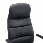 ΚΑΡΕΚΛΑ ΓΡΑΦΕΙΟΥ TEETER HM18355.01 ΜΑΥΡΟ PU ΔΕΡΜΑ--ΒΑΣΗ ΧΡΩΜΙΟΥ 67x66x121Υεκ