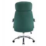 ΚΑΡΕΚΛΑ ΓΡΑΦΕΙΟΥ TOREN HM18357.07 ΠΡΑΣΙΝΟ PU ΔΕΡΜΑ--ΒΑΣΗ ΧΡΩΜΙΟΥ 66x74x128Υεκ