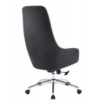 ΚΑΡΕΚΛΑ ΓΡΑΦΕΙΟΥ BEKKER HM18359.01 ΜΑΥΡΟ PU ΔΕΡΜΑ--ΒΑΣΗ ΧΡΩΜΙΟΥ 67x67x126Υεκ