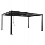 ΒΙΟΚΛΙΜΑΤΙΚΗ ΠΕΡΓΚΟΛΑ ΑΛΟΥΜΙΝΙΟΥ PREMIUM FRANIO HM6610.01 ΜΑΥΡΟ 300x400x240Υ