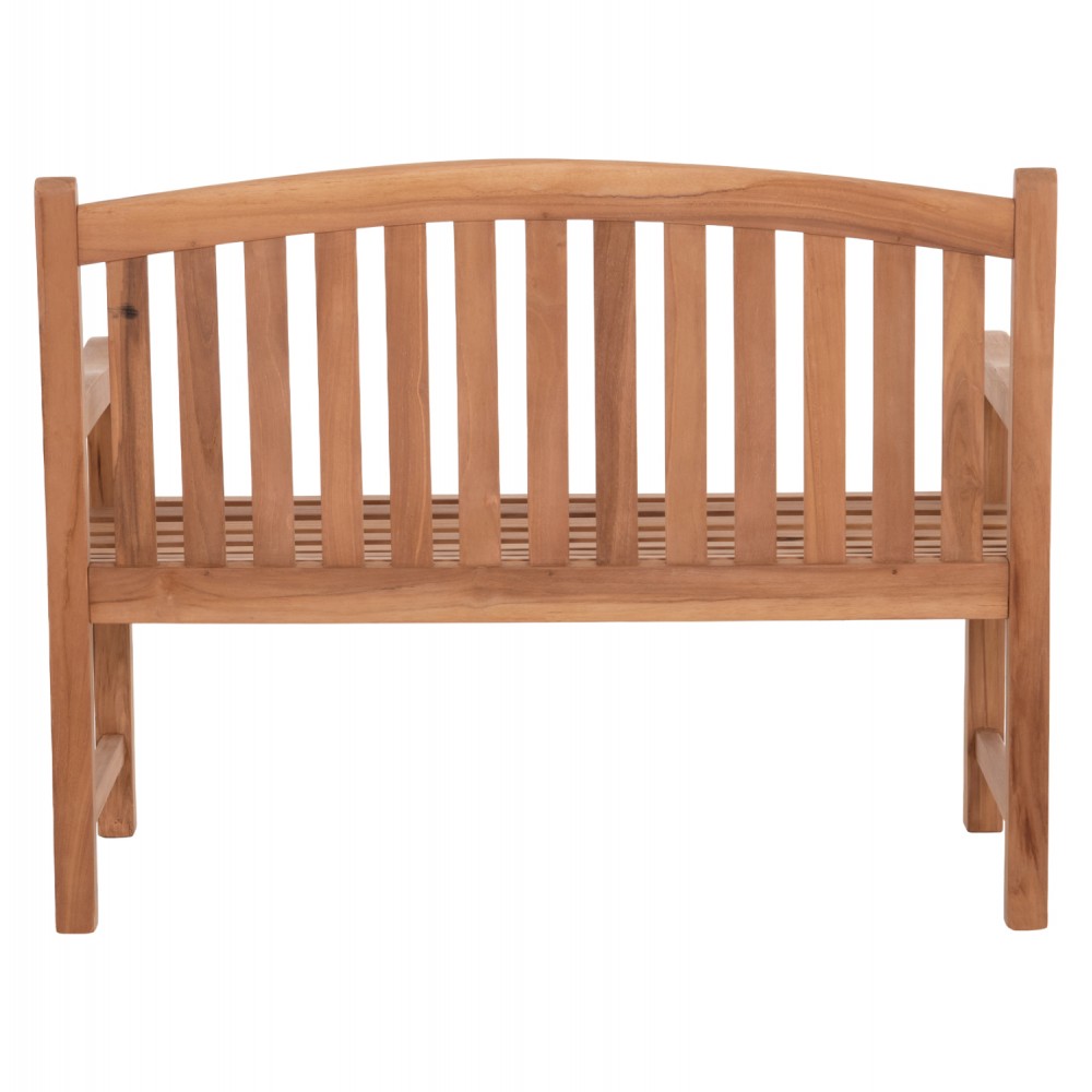 ΠΑΓΚΑΚΙ ΚΗΠΟΥ 2ΘΕΣΙΟ ELENA HM6651 ΞΥΛΟ TEAK--ΦΥΣΙΚΟ 120x60x95Υεκ.