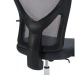 ΚΑΡΕΚΛΑ ΓΡΑΦΕΙΟΥ CUORE HM1207.02 ΜΑΥΡΟΣ ΣΚΕΛΕΤΟΣ-ΓΚΡΙ MESH 63x61x125Υεκ