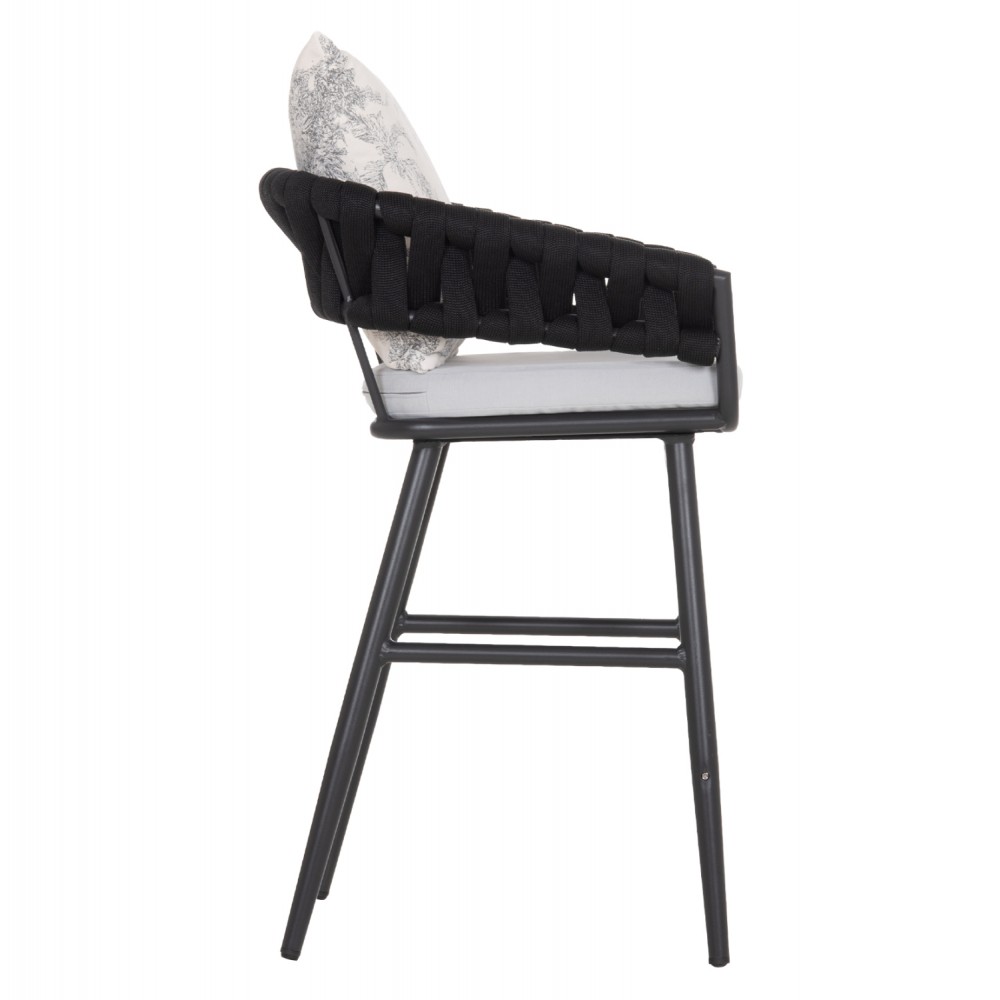 ΣΚΑΜΠΟ ΑΛΟΥΜΙΝΙΟΥ CAMDEN HM6142.11 ΣΚΟΥΡΟ ΑΝΘΡΑΚΙ ΜΕ ΜΑΞΙΛΑΡΙΑ 56x60x108Υεκ.