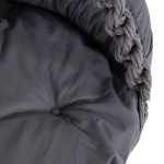 ΚΡΕΜΑΣΤΗ ΦΩΛΙΑ AUGUST ΜΑΚΡΑΜΕ-ΜΕΤΑΛΛΟ ΑΝΘΡΑΚΙ HM5922.10 123x113x145Υεκ.