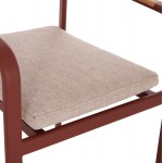 ΠΟΛΥΘΡΟΝΑ ΤΡΑΠΕΖΑΡΙΑΣ ELARA HM6414.07 ΚΕΡΑΜΙΔΙ ΑΛΟΥΜΙΝΙΟ-ΜΠΕΖ OLEFIN--TEAK 56x62x78Υεκ