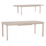 ΤΡΑΠΕΖΙ ΕΠΕΚΤΕΙΝΟΜΕΝΟ SYMPO HM6415.05 ΜΠΕΖ ΑΛΟΥΜΙΝΙΟ 220-300x100x75Υεκ