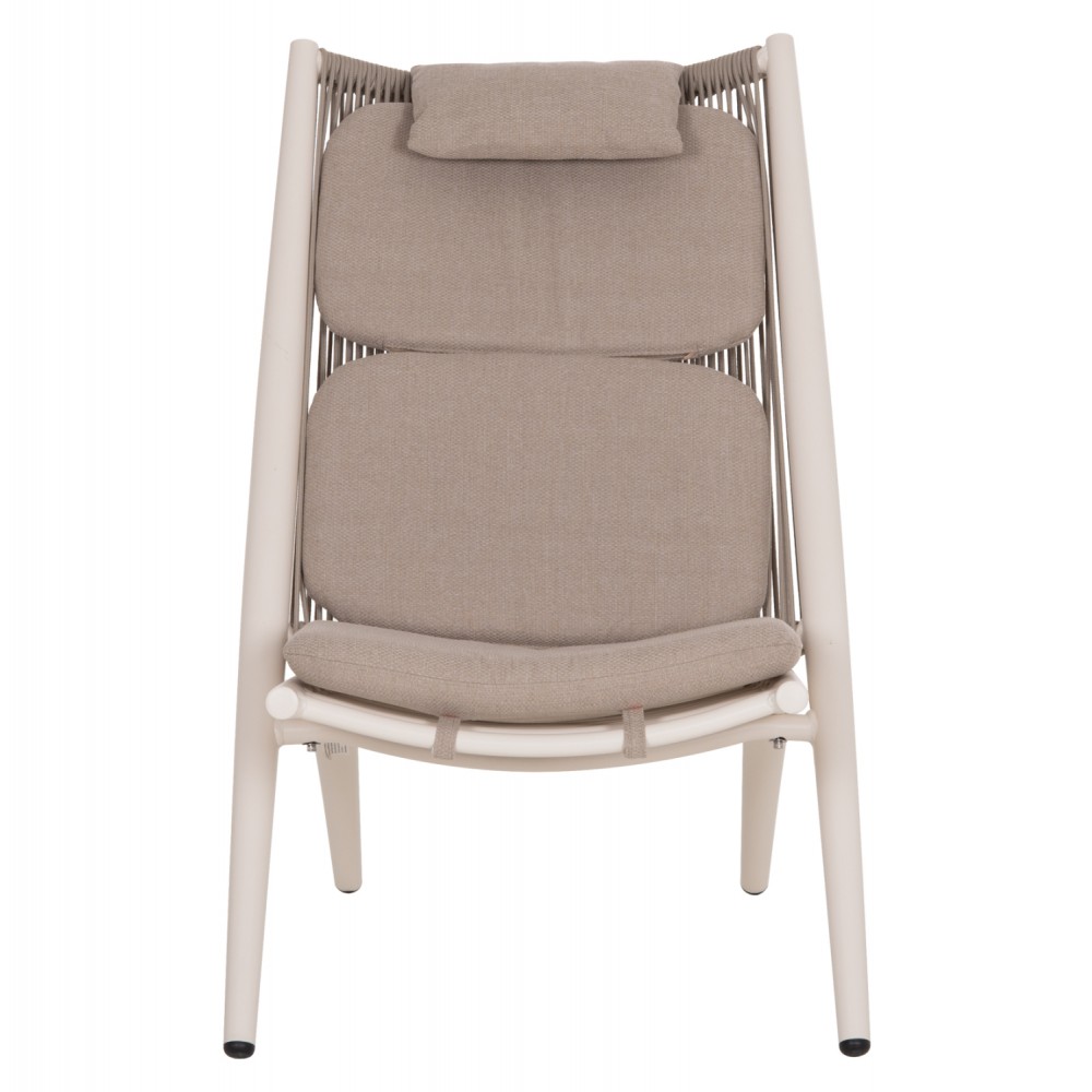 ΠΟΛΥΘΡΟΝΑ RELAX REMUS HM6642.02 ΑΛΟΥΜΙΝΙΟ ΛΕΥΚΟ-ΣΧΟΙΝΙ OLEFIN ΜΠΕΖ 63x87x94Υεκ.