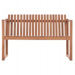 ΠΑΓΚΑΚΙ ΚΗΠΟΥ 2ΘΕΣΙΟ VED HM18124 ΞΥΛΟ TEAK--ΦΥΣΙΚΟ ΧΡΩΜΑ 130x60x86Υεκ.