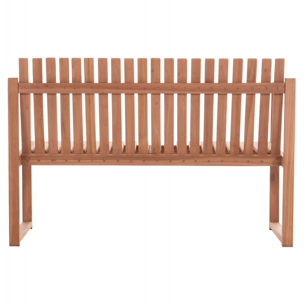 ΠΑΓΚΑΚΙ ΚΗΠΟΥ 2ΘΕΣΙΟ VED HM18124 ΞΥΛΟ TEAK--ΦΥΣΙΚΟ ΧΡΩΜΑ 130x60x86Υεκ.