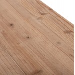 ΚΟΝΣΟΛΑ ΣΕΙΡΑ SANTORINI HM18338 ΤΟΠ ΞΥΛΟ ΕΛΑΤΟΥ-ΒΑΣΗ ΥΠΟΛΕΥΚΟ MDF 150x35x82Υεκ.