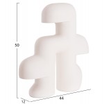 ΕΠΙΤΡΑΠΕΖΙΟ ΦΩΤΙΣΤΙΚΟ ELBAR HM4698.02 FIBER CEMENT ΣΕ ΛΕΥΚΟ--[Ε14]--44x12x50Υεκ