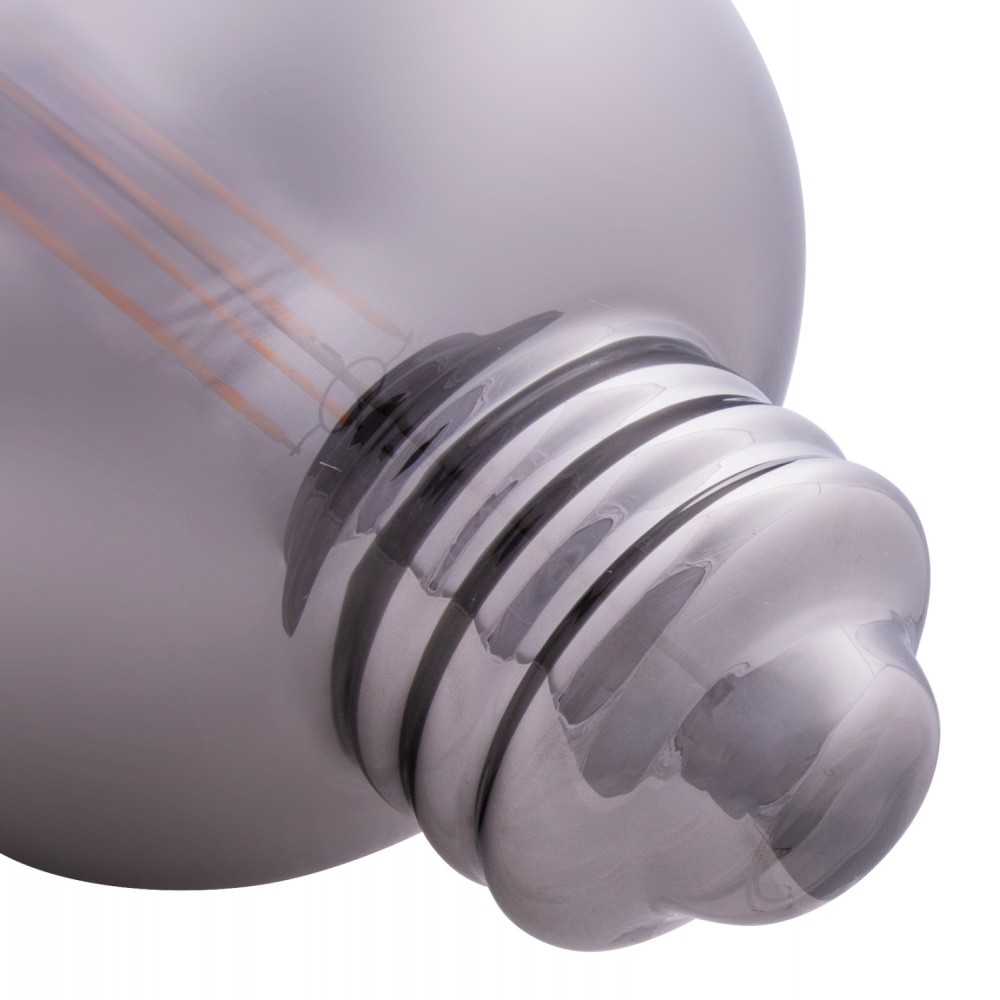 ΛΑΜΠΤΗΡΑΣ LED FILAMENT 8W E27 3000K SMOKE COLOR DIMMABLE  HM4053.03