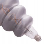 ΛΑΜΠΤΗΡΑΣ LED FILAMENT 8W E27 3000K SMOKE COLOR DIMMABLE HM4056.03