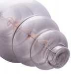 ΛΑΜΠΤΗΡΑΣ LED FILAMENT 8W E27 3000K SMOKE COLOR DIMMABLE HM4056.03