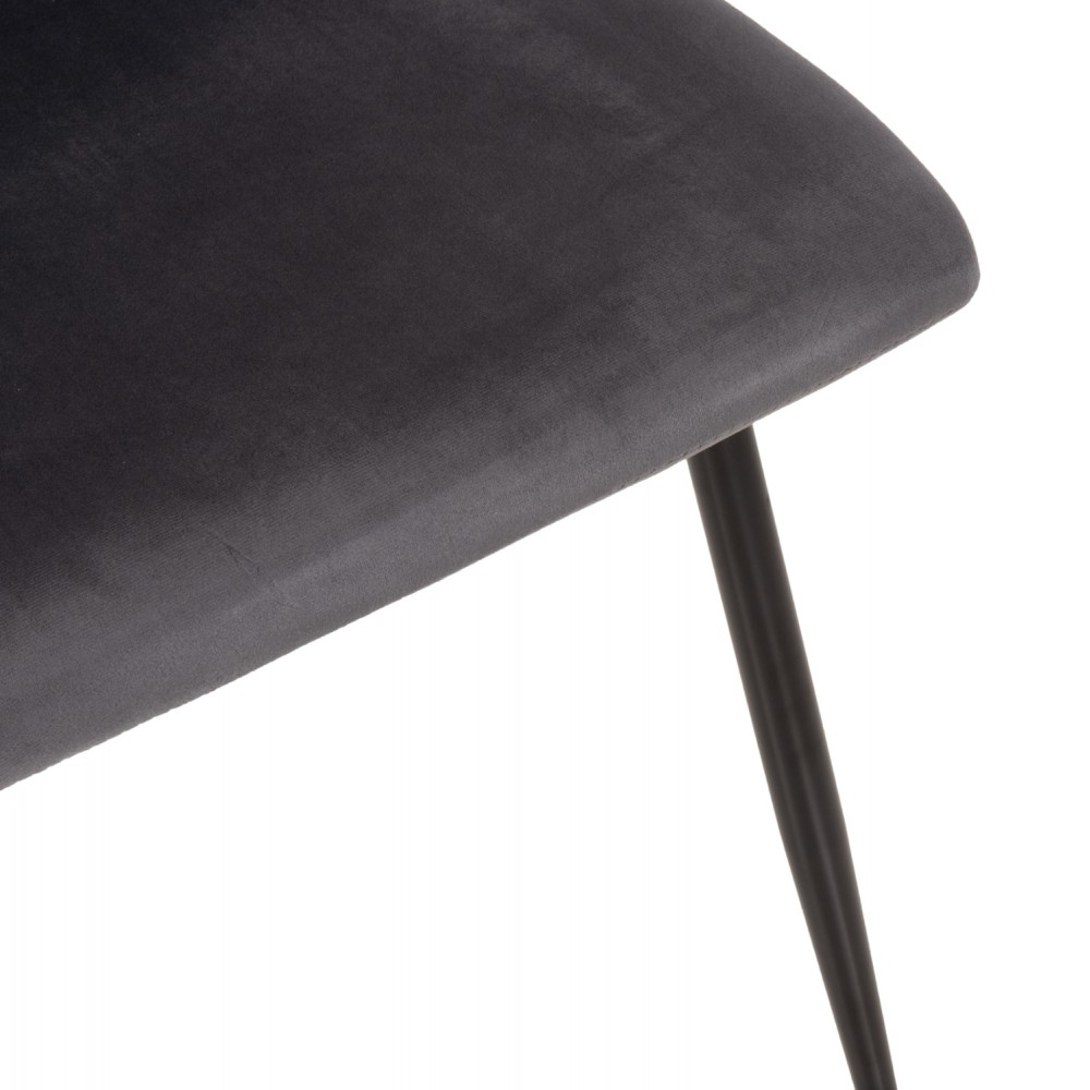 ΣΕΤ ΤΡΑΠΕΖΑΡΙΑΣ 5ΤΜΧ LATRELL HM21192 ΤΡΑΠΕΖΙ ΚΕΡΑΜΙΚΟ TOP-ΒΕΛΟΥΔΟ ΓΚΡΙ ΚΑΡΕΚΛΕΣ