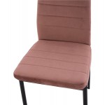 ΣΕΤ ΤΡΑΠΕΖΑΡΙΑΣ 5ΤΜΧ LADY HM21199.02 ΓΥΑΛΙ--ΜΕΤΑΛΛΟ ΣΕ ΜΑΥΡΟ & ΒΕΛΟΥΔΟ ΣΑΠΙΟ ΜΗΛΟ