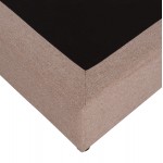 ΥΠΟΣΤΡΩΜΑ/ΚΡΕΒΑΤΙ KING-SIZE SIGGY HM21218.01 ΜΠΕΖ ΥΦΑΣΜΑ--ΓΙΑ 180x200εκ.