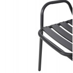 ΣΕΤ ΤΡΑΠΕΖΑΡΙΑΣ 5ΤΜΧ ADAM HM21219 ΚΑΡΕΚΛΕΣ ΜΕΤΑΛΛΙΚΕΣ & ΤΡΑΠΕΖΙ 110x60 ΓΚΡΙ