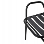 ΣΕΤ ΤΡΑΠΕΖΑΡΙΑΣ 5ΤΜΧ ADAM HM21219.01 ΚΑΡΕΚΛΕΣ ΜΕΤΑΛΛΙΚΕΣ & ΤΡΑΠΕΖΙ 110x60 ΜΑΥΡΟ