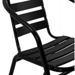 ΣΕΤ ΤΡΑΠΕΖΑΡΙΑΣ 5ΤΜΧ ADAM HM21220 ΚΑΡΕΚΛΕΣ ΜΕΤΑΛΛΙΚΕΣ & ΤΡΑΠΕΖΙ 110x60 ΜΑΥΡΟ