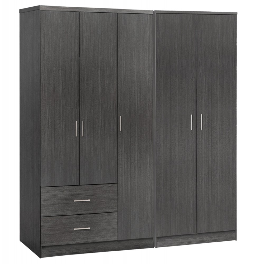 ΝΤΟΥΛΑΠΑ 5ΦΥΛΛΗ CAESAR HM21234.01 ΜΕΛΑΜΙΝΗ ΧΡΩΜΑ ZEBRANO 150x42.5x181Υεκ