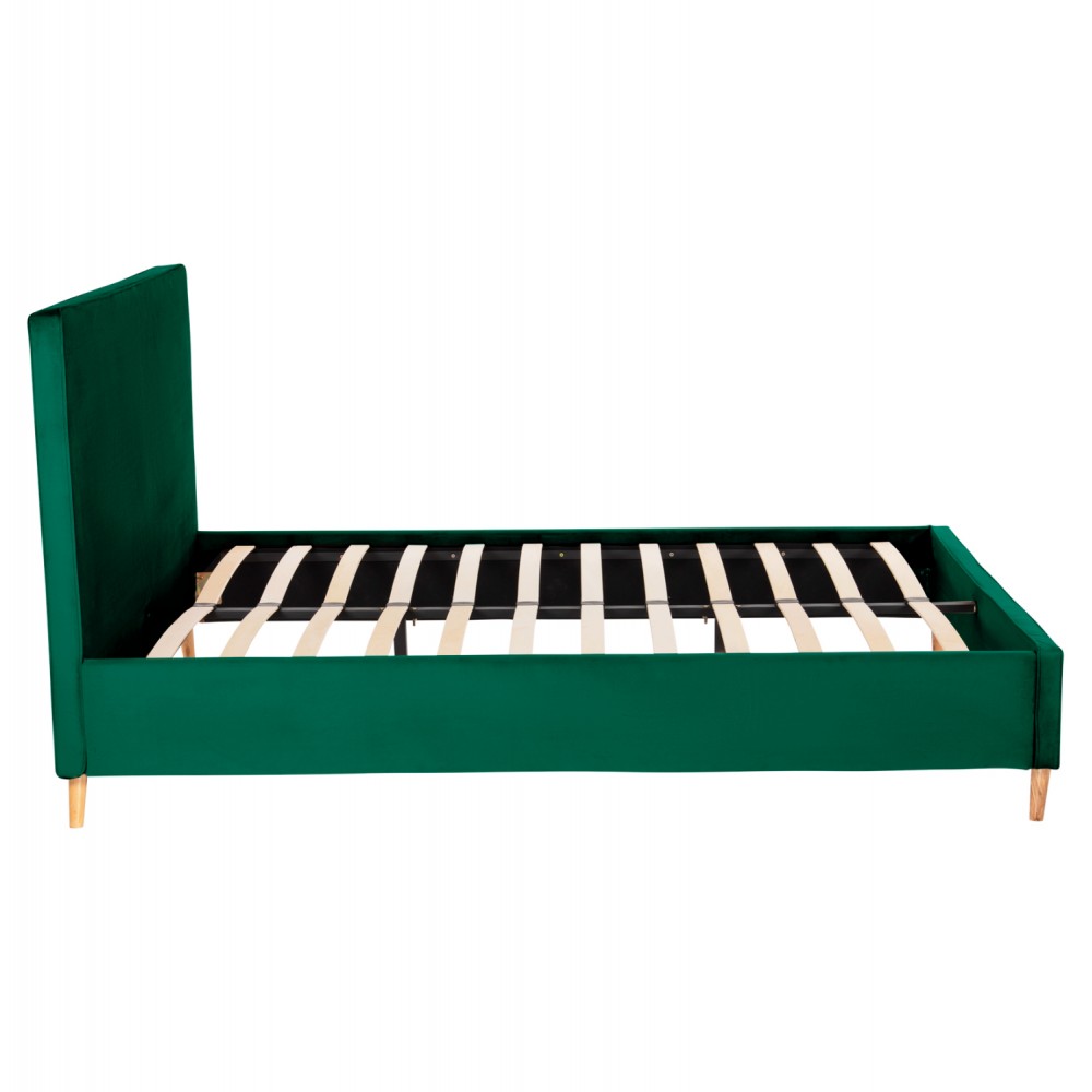 ΚΡΕΒΑΤΙ ΜΕ ΣΤΡΩΜΑ INDRA HM21280.04 ΚΥΠΑΡΙΣΣΙ ΒΕΛΟΥΔΟ--ΓΙΑ 160x200εκ