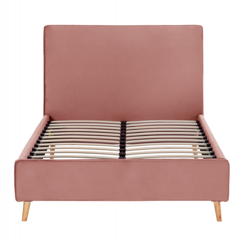 ΚΡΕΒΑΤΙ ΜΕ ΣΤΡΩΜΑ MAYLIN HM21281.01 ΣΑΠΙΟ ΜΗΛΟ ΒΕΛΟΥΔΟ--ΓΙΑ 120x200εκ