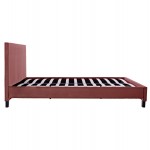 ΚΡΕΒΑΤΙ ΜΕ ΣΤΡΩΜΑ BECCA HM21283.05 ΣΑΠΙΟ ΜΗΛΟ ΒΕΛΟΥΔΟ--ΓΙΑ 150x200εκ