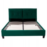 ΚΡΕΒΑΤΙ ΜΕ ΣΤΡΩΜΑ BILLIE HM21284.06 ΚΥΠΑΡΙΣΣΙ ΒΕΛΟΥΔΟ--ΓΙΑ 160x200εκ