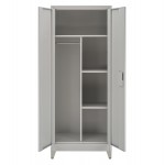 ΝΤΟΥΛΑΠΑ 2ΦΥΛΛΗ ΜΕΤΑΛΛΙΚΗ HRONDA HM21293.01 ΧΩΡΙΣΜΑ-ΚΛΕΙΔΑΡΙΑ & ΠΟΔΙΑ 70x40x180Υεκ.