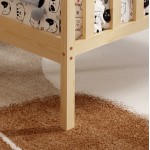 ΚΡΕΒΑΤΙ ΠΑΙΔΙΚΟ ΜΕ ΣΤΡΩΜΑ GIMLY HM21300 ΞΥΛΟ ΠΕΥΚΟΥ ΣΕ ΦΥΣΙΚΟ ΓΙΑ ΣΤΡΩΜΑ 90x190εκ