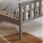 ΚΡΕΒΑΤΙ ΠΑΙΔΙΚΟ ΜΕ ΣΤΡΩΜΑ GIMLY HM21300.02 ΞΥΛΟ ΠΕΥΚΟΥ ΣΕ ΓΚΡΙ- ΓΙΑ ΣΤΡΩΜΑ 90x190εκ