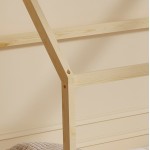 ΚΡΕΒΑΤΙ ΠΑΙΔΙΚΟ ΜΕ ΣΤΡΩΜΑ PEPE HM21302 ΞΥΛΟ ΠΕΥΚΟΥ ΣΕ ΦΥΣΙΚΟ--ΣΤΡΩΜΑ 90x190εκ