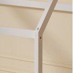 ΚΡΕΒΑΤΙ ΠΑΙΔΙΚΟ ΜΕ ΣΤΡΩΜΑ PEPE HM21302.01 ΞΥΛΟ ΠΕΥΚΟΥ ΣΕ ΛΕΥΚΟ--ΣΤΡΩΜΑ 90x190εκ