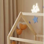 ΚΡΕΒΑΤΙ ΠΑΙΔΙΚΟ ΜΕ ΣΤΡΩΜΑ PEPE HM21303 ΞΥΛΟ ΠΕΥΚΟΥ ΣΕ ΦΥΣΙΚΟ--ΣΤΡΩΜΑ 70x140εκ