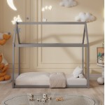 ΚΡΕΒΑΤΙ ΠΑΙΔΙΚΟ ΜΕ ΣΤΡΩΜΑ PEPE HM21303.02 ΞΥΛΟ ΠΕΥΚΟΥ ΣΕ ΓΚΡΙ--ΣΤΡΩΜΑ 70x140εκ