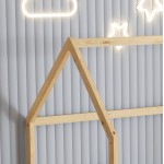 ΚΡΕΒΑΤΙ ΠΑΙΔΙΚΟ ΜΕ ΣΤΡΩΜΑ PHYLLIS HM21304 ΞΥΛΟ ΠΕΥΚΟΥ ΣΕ ΦΥΣΙΚΟ--ΣΤΡΩΜΑ 90x190εκ