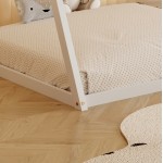 ΚΡΕΒΑΤΙ ΠΑΙΔΙΚΟ ΜΕ ΣΤΡΩΜΑ MUNK HM21306.01 ΞΥΛΟ ΠΕΥΚΟΥ ΣΕ ΛΕΥΚΟ--ΣΤΡΩΜΑ 90x190εκ