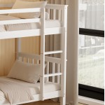 ΚΟΥΚΕΤΑ ΠΑΙΔΙΚΗ ΜΕ 2 ΣΤΡΩΜΑΤΑ LANTAI HM21307.01 ΞΥΛΟ ΠΕΥΚΟΥ ΛΕΥΚΟ--ΣΤΡΩΜΑΤΑ 90x190εκ