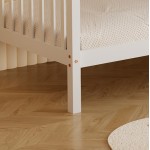 ΚΟΥΚΕΤΑ ΠΑΙΔΙΚΗ ΜΕ 2 ΣΤΡΩΜΑΤΑ LANTAI HM21307.01 ΞΥΛΟ ΠΕΥΚΟΥ ΛΕΥΚΟ--ΣΤΡΩΜΑΤΑ 90x190εκ