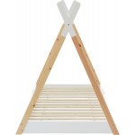 ΚΡΕΒΑΤΙ ΠΑΙΔΙΚΟ ΜΕ ΣΤΡΩΜΑ MUNK HM21308 ΞΥΛΟ ΠΕΥΚΟΥ ΦΥΣΙΚΟ-ΛΕΥΚΟ--ΣΤΡΩΜΑ 90x190εκ