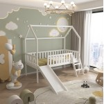 ΚΡΕΒΑΤΙ ΠΑΙΔΙΚΟ ΤΣΟΥΛΗΘΡΑ PHYLLIS HM21310.01 ΠΕΥΚΟ ΣΕ ΛΕΥΚΟ--ΜΕ ΣΤΡΩΜΑ 90x190εκ