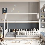 ΚΡΕΒΑΤΙ ΠΑΙΔΙΚΟ ΜΕ ΣΤΡΩΜΑ HOUSER HM21315.01 ΞΥΛΟ ΠΕΥΚΟΥ ΣΕ ΛΕΥΚΟ--ΣΤΡΩΜΑ 90x190εκ