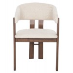 ΣΕΤ ΤΡΑΠΕΖΑΡΙΑΣ 7ΤΜΧ ZARRA HM21338.01 ΤΡΑΠΕΖΙ ΑΠΟ MDF--ΚΑΡΕΚΛΕΣ ΜΕ ΜΠΟΥΚΛΕ ΥΦΑΣΜΑ
