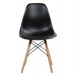 ΣΕΤ ΤΡΑΠΕΖΑΡΙΑΣ 3ΤΜΧ TWIST HM21371 ΣΤΡΟΓΓΥΛΟ ΤΡΑΠΕΖΙ Φ60 & 2 ΚΑΡΕΚΛΕΣ ΣΕ ΜΑΥΡΟ