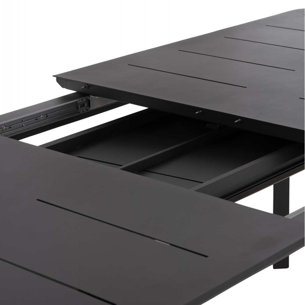 ΣΕΤ ΤΡΑΠΕΖΑΡΙΑΣ ΕΞ.ΧΩΡΟΥ 6 ΘΕΣΕΩΝ ELARA HM10726.01 ΓΚΡΙ ΑΛΟΥΜΙΝΙΟ-ΕΠΕΚΤΕΙΝΟΜΕΝΟ ΤΡΑΠΕΖΙ