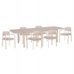 ΣΕΤ ΤΡΑΠΕΖΑΡΙΑΣ ΕΞ.ΧΩΡΟΥ 6 ΘΕΣΕΩΝ ELARA HM10726.05 ΜΠΕΖ ΑΛΟΥΜΙΝΙΟ-ΕΠΕΚΤΕΙΝΟΜΕΝΟ ΤΡΑΠΕΖΙ