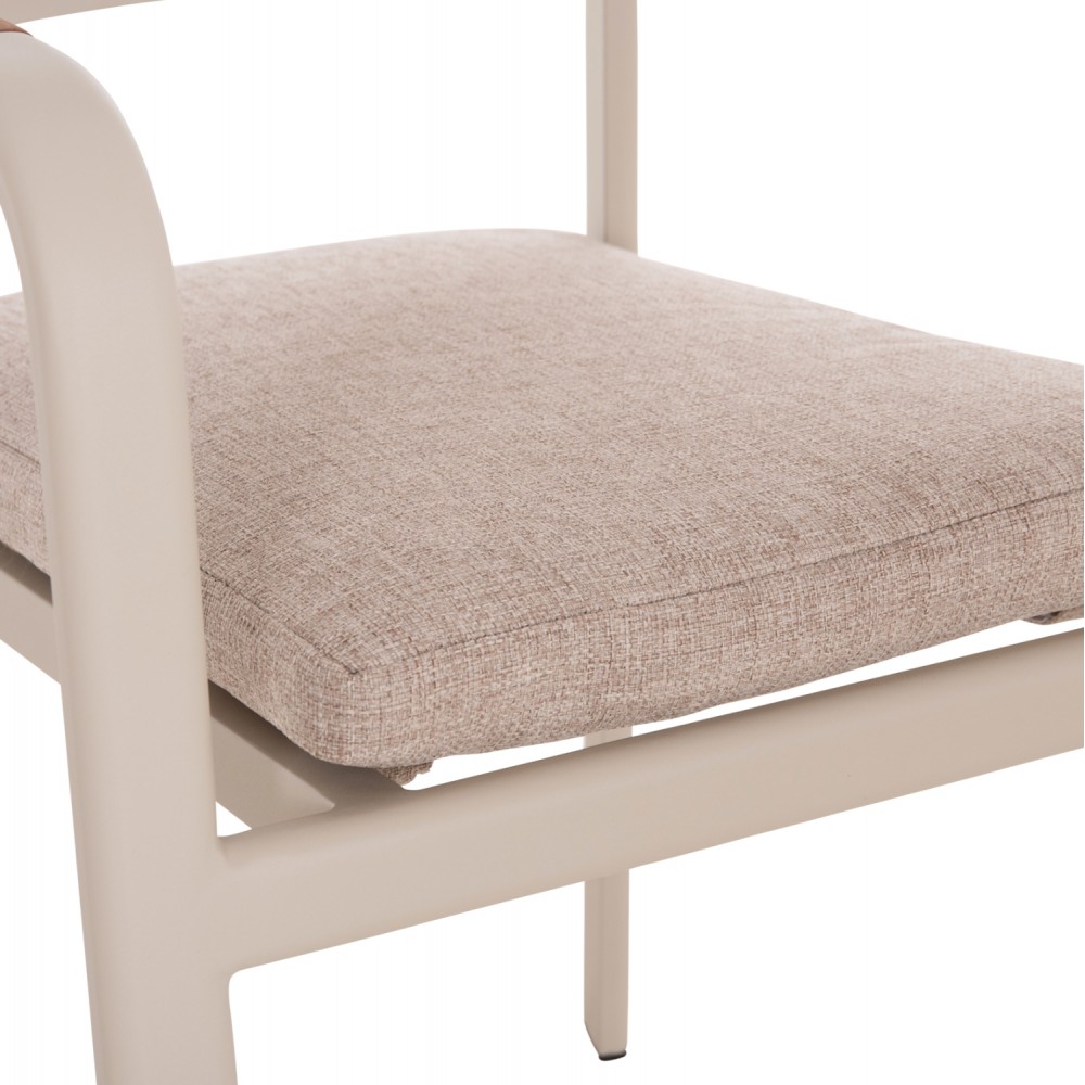 ΣΕΤ ΤΡΑΠΕΖΑΡΙΑΣ ΕΞ.ΧΩΡΟΥ 6 ΘΕΣΕΩΝ ELARA HM10726.05 ΜΠΕΖ ΑΛΟΥΜΙΝΙΟ-ΕΠΕΚΤΕΙΝΟΜΕΝΟ ΤΡΑΠΕΖΙ