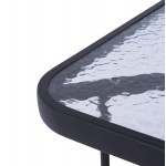 ΣΕΤ ΤΡΑΠΕΖΑΡΙΑΣ 5ΤΜΧ ADAM HM10727.01 ΚΑΡΕΚΛΕΣ ΜΕΤΑΛΛΙΚΕΣ & ΤΡΑΠΕΖΙ 110x60εκ ΓΚΡΙ